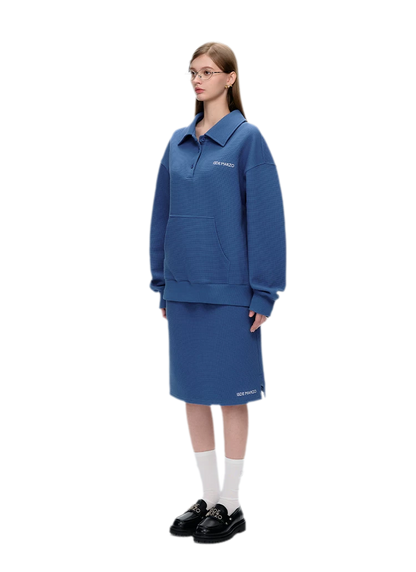 Polo Waffle Doll Hoodie