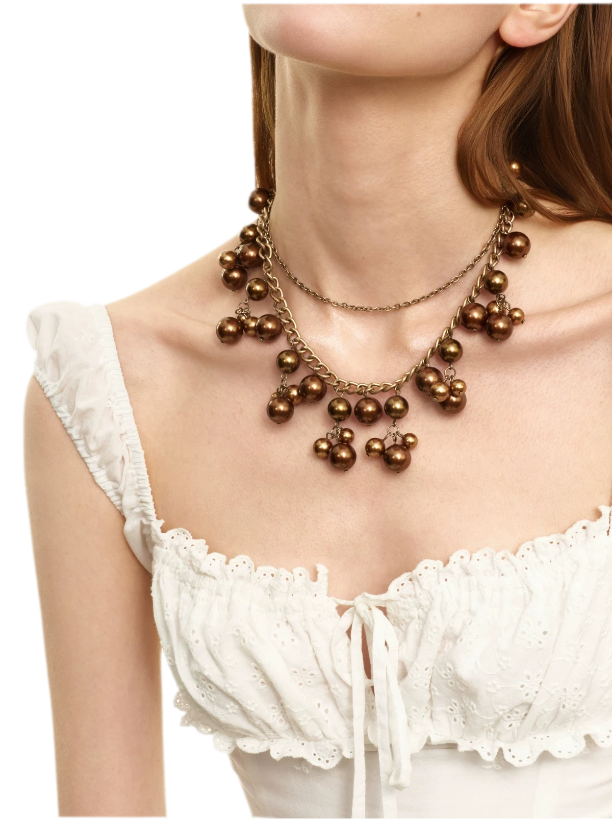 Vintage Double-Layered Chain Necklace