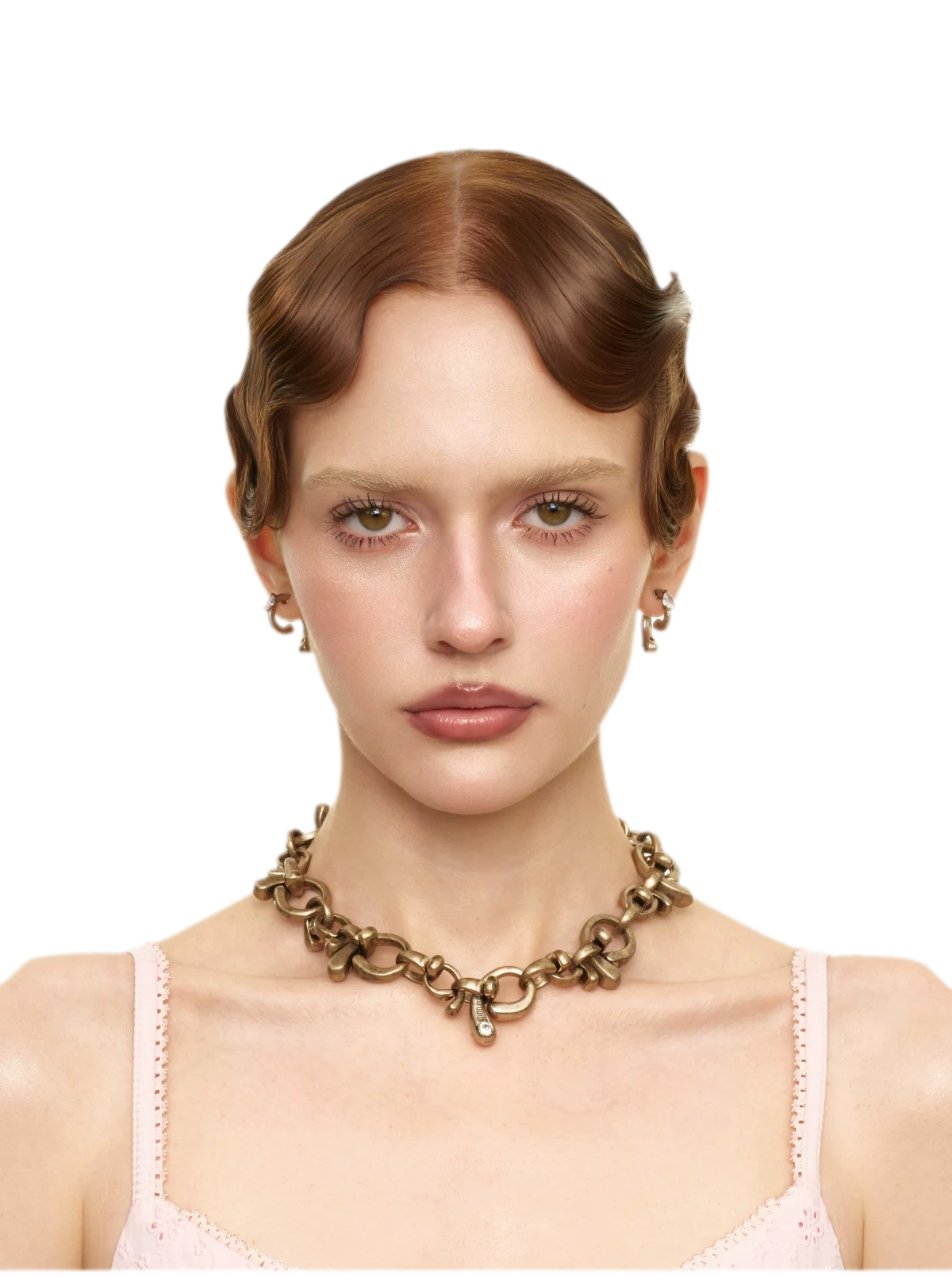 Vintage Bow Choker Necklace