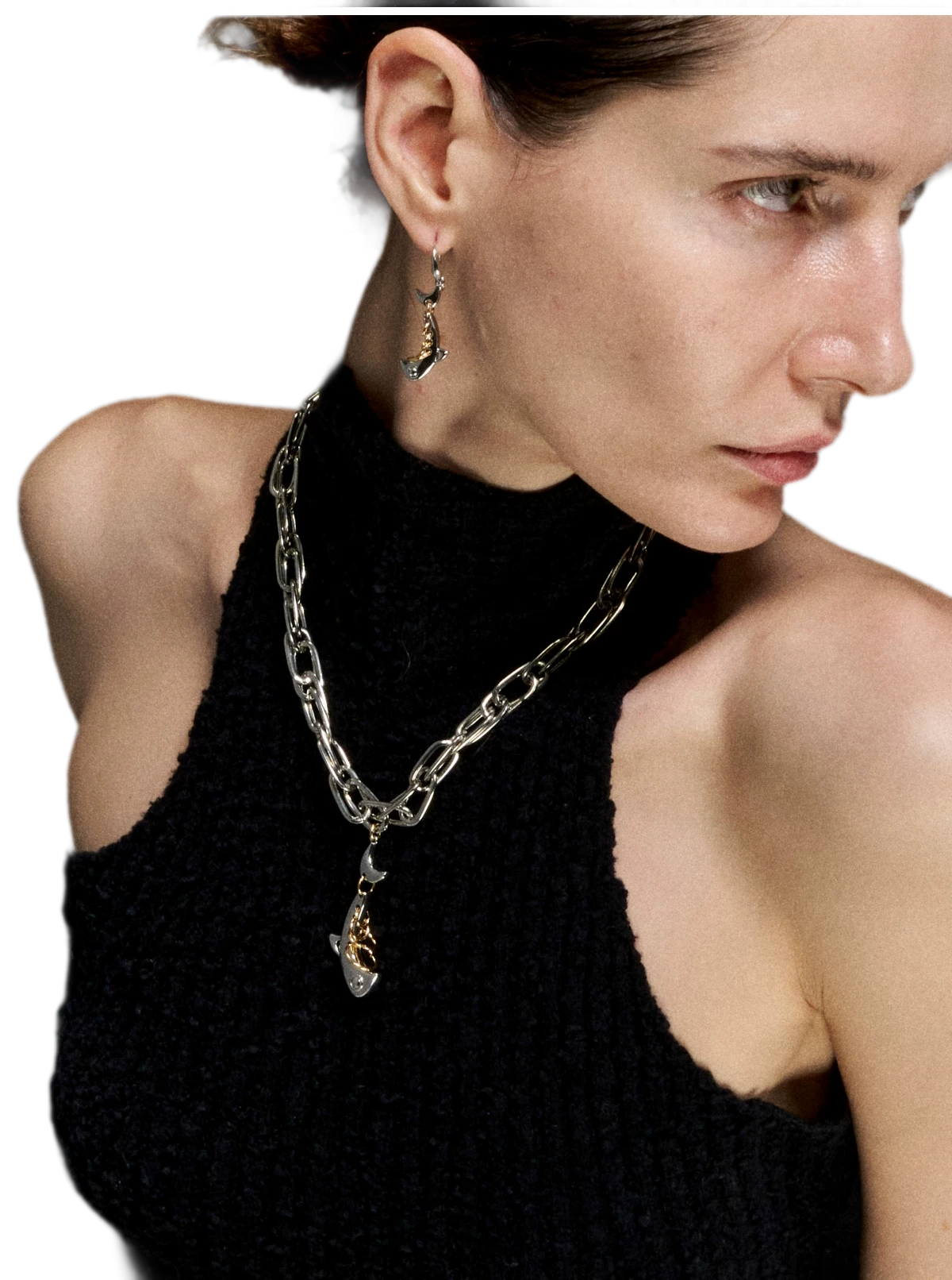 Original Fishbone Chain Necklace
