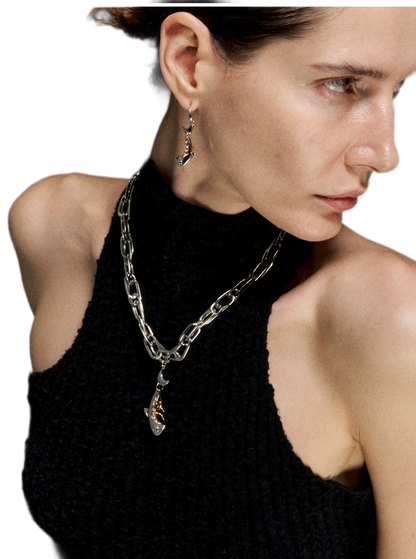 Original Fishbone Chain Necklace