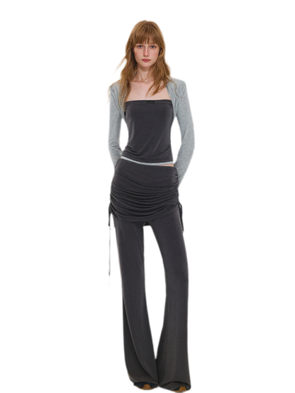 Stretch-Kontrast-Lagenhosen-Set