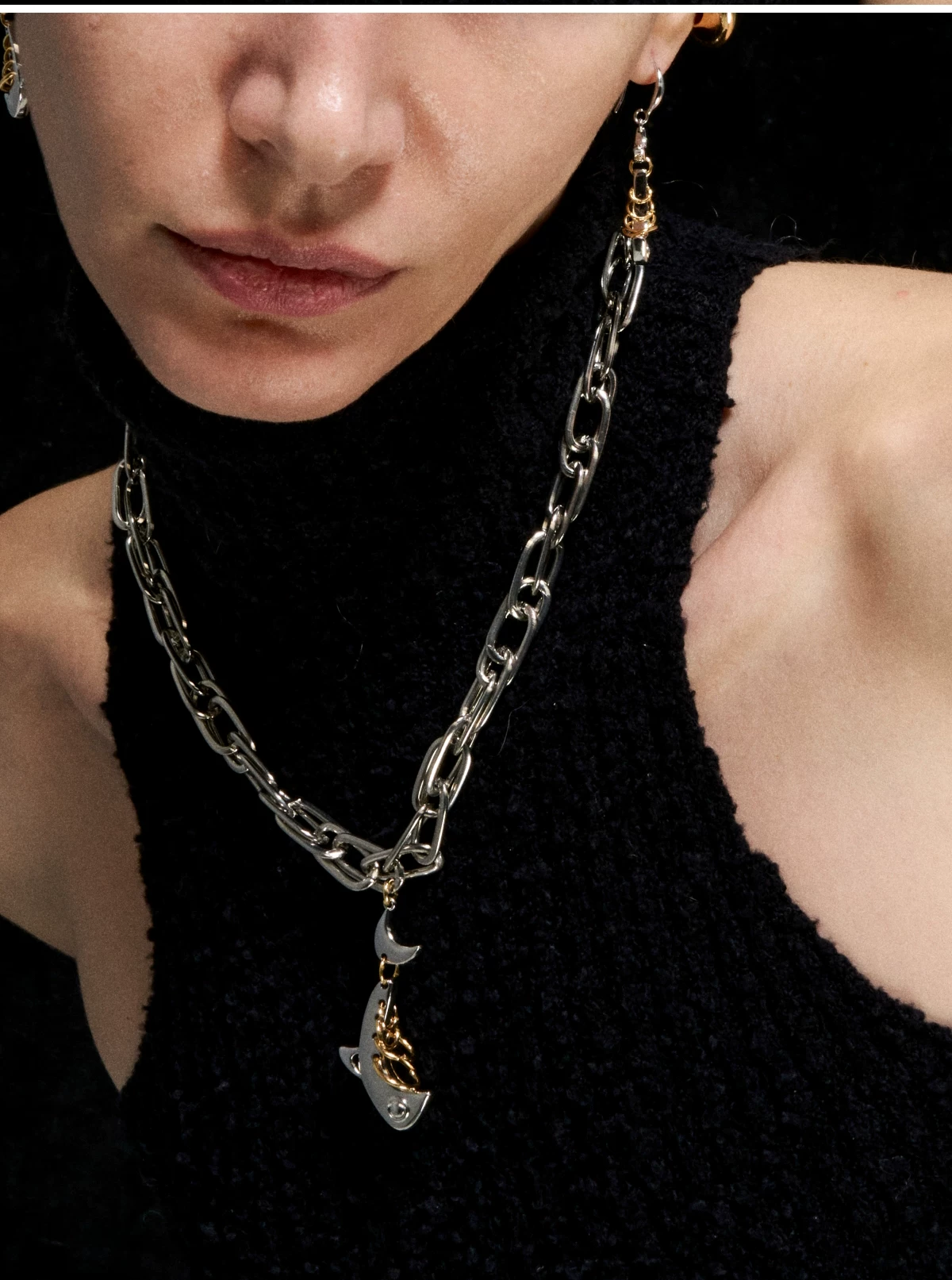 Original Fishbone Chain Necklace