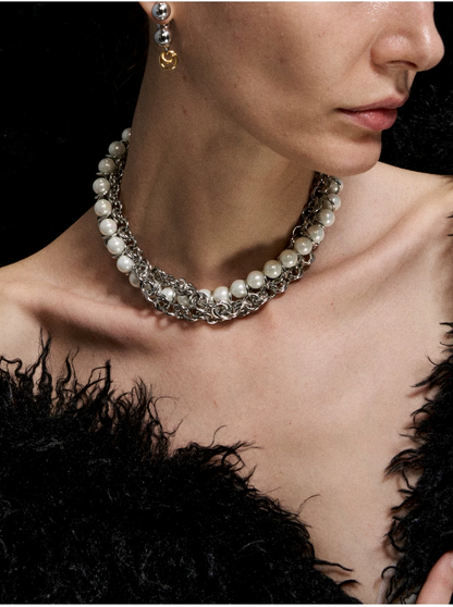 Pearl Choker Necklace