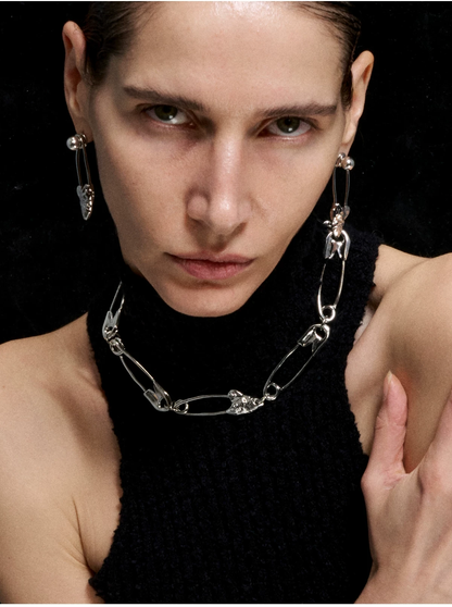 Original Punk Fishbone Choker