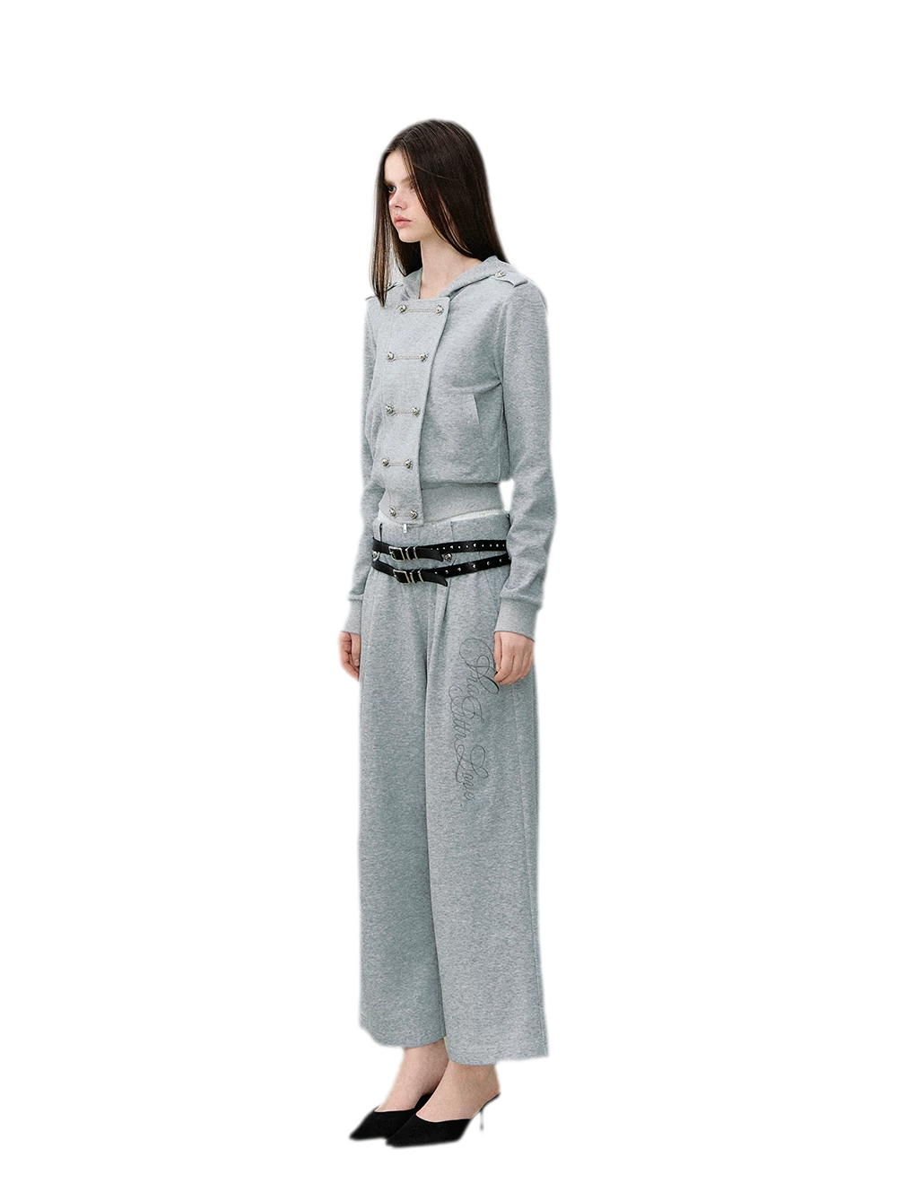 Hooded Knit Set