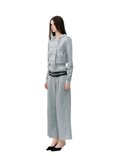 Hooded Knit Set