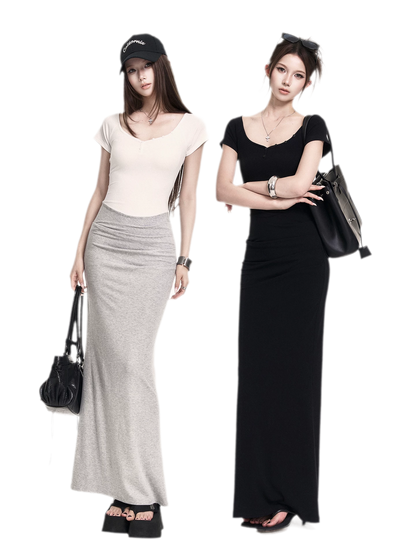 Sweetheart Ruched Maxi Dress