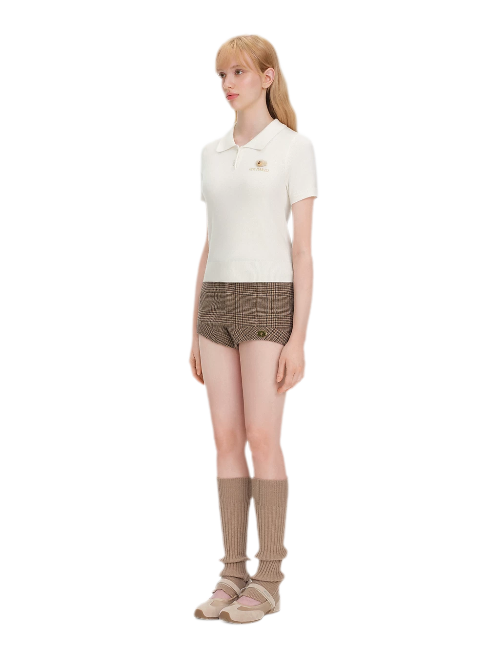 Polo Knit Short Sleeve Tee