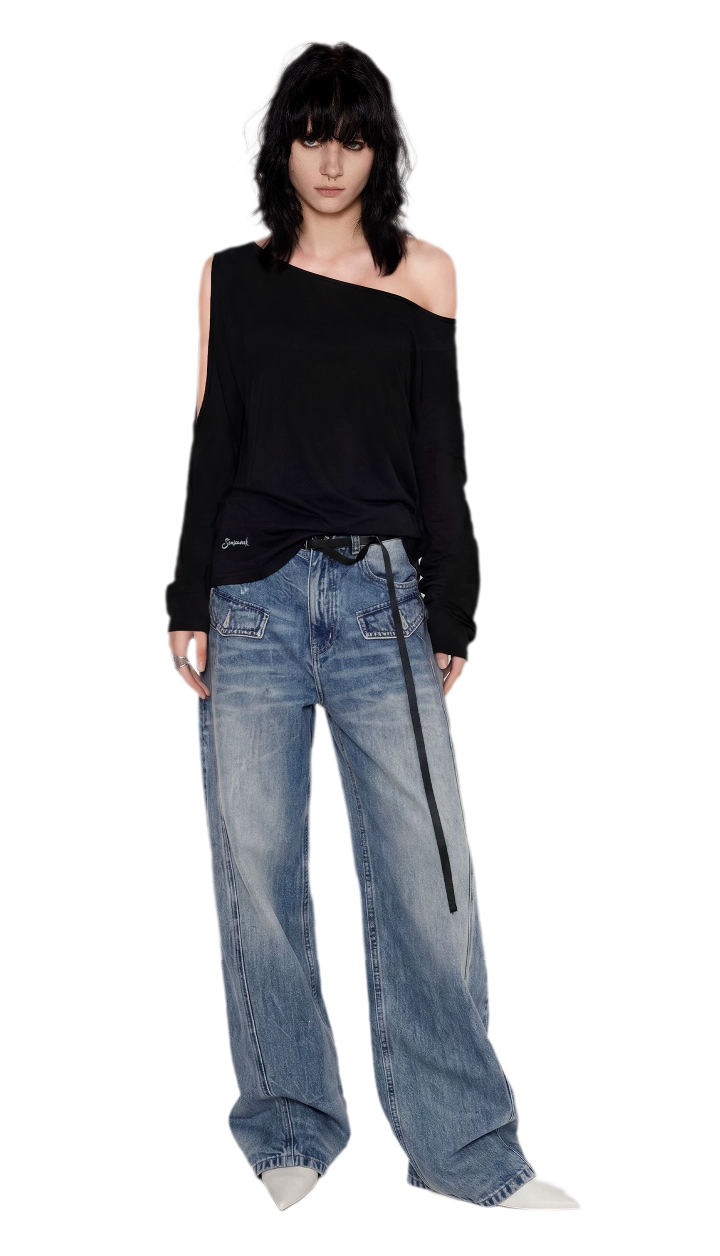 One-Shoulder Top