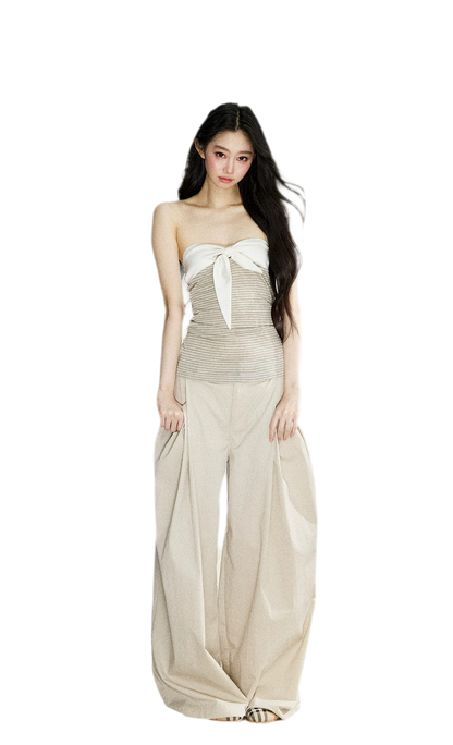 High Waist Wide Leg Pants