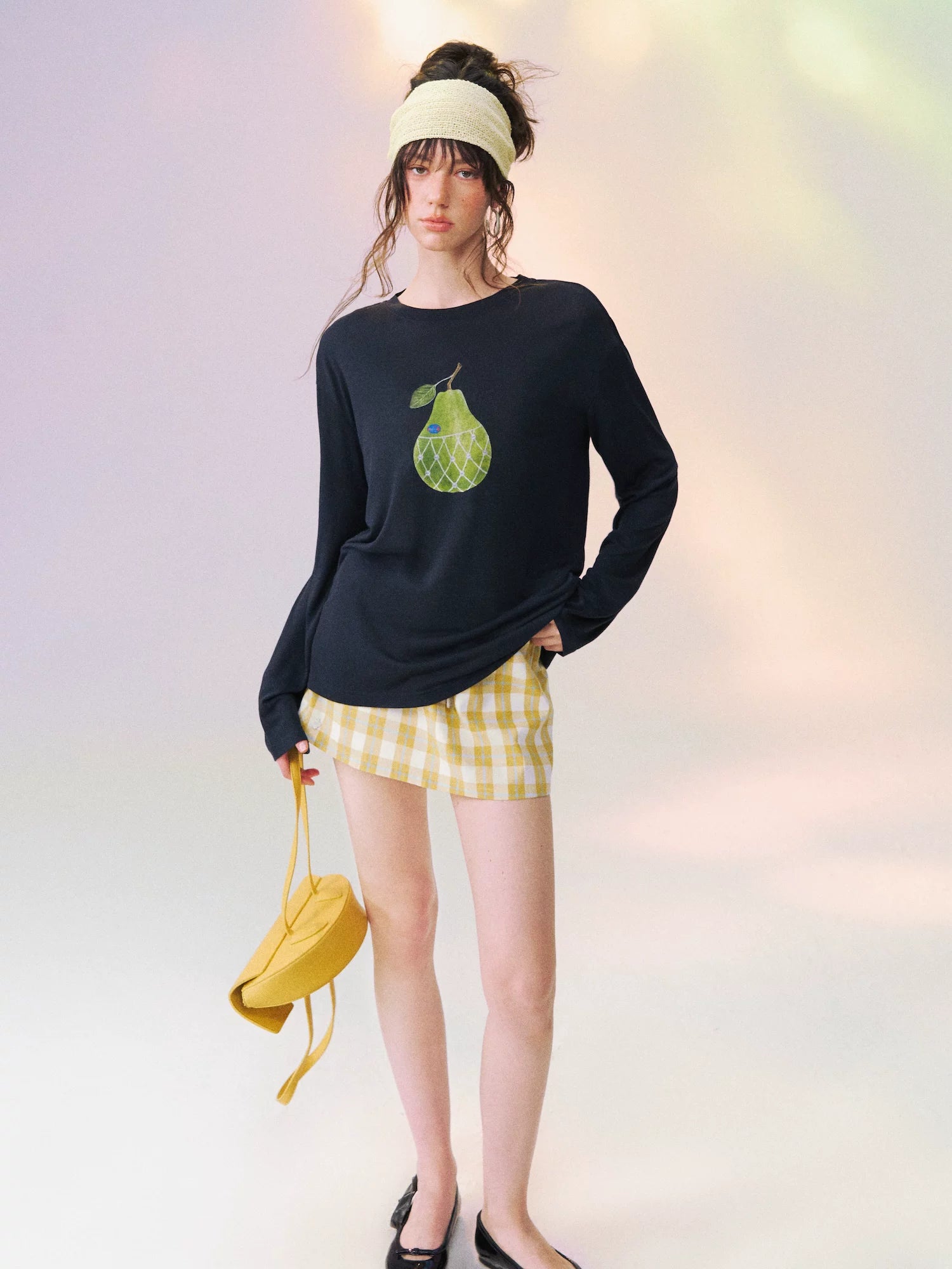 Large Pear Long Sleeve T-shirt