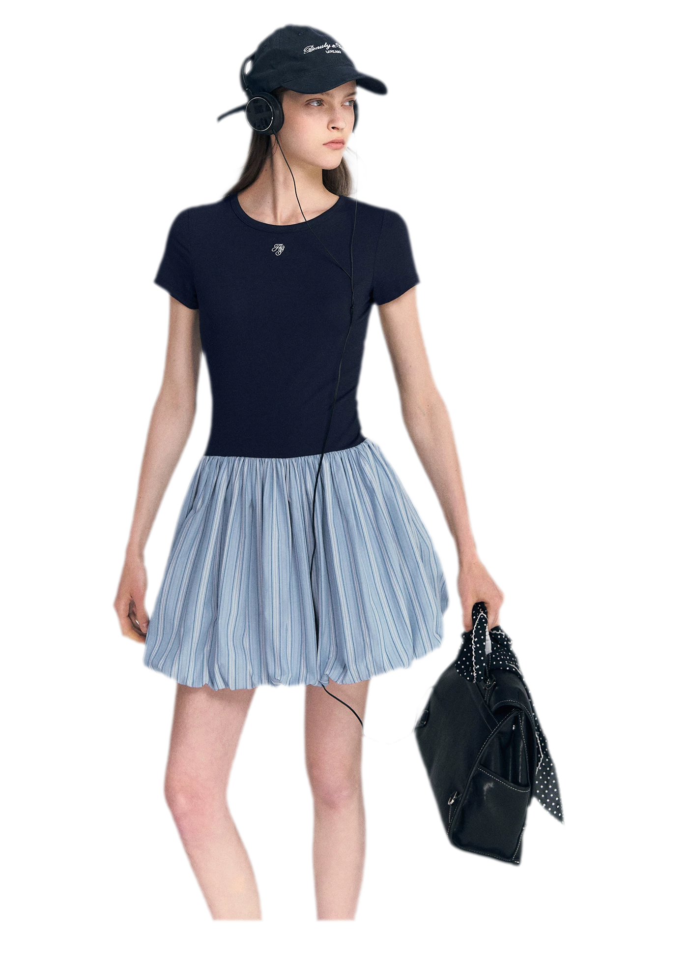 Cutout Tie Dress