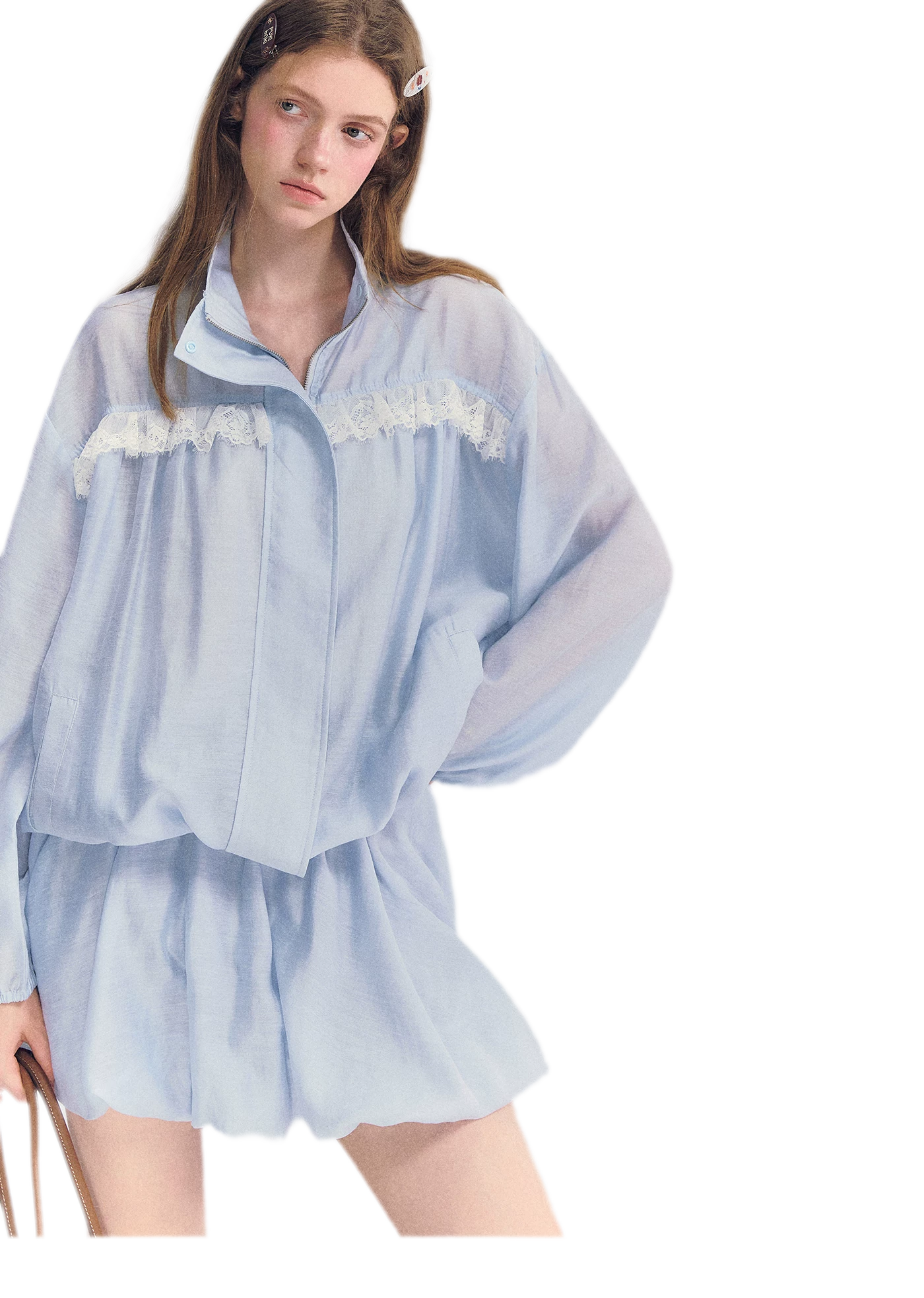 Lyocell Lace Sun Jacket Set