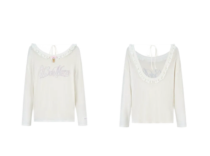Floral Reversible Knit T‑Shirt