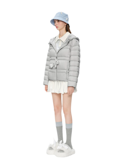 Furry Single-Strap Open-Toe Slippers