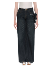 13DE MARZO Mid-Low Waist Straight Jeans – view 9