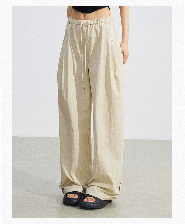 Casual Workwear Wide-Leg Pants