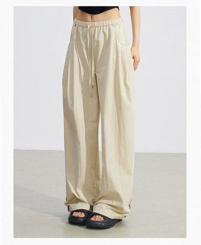 Casual Workwear Wide-Leg Pants