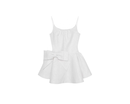 Elegant Bowknot Strap Dress