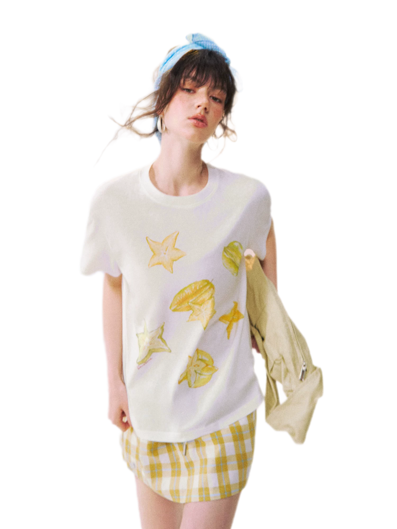 Starfruit Print T-Shirt