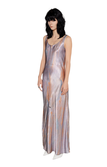 Twist Bias Slip Dress