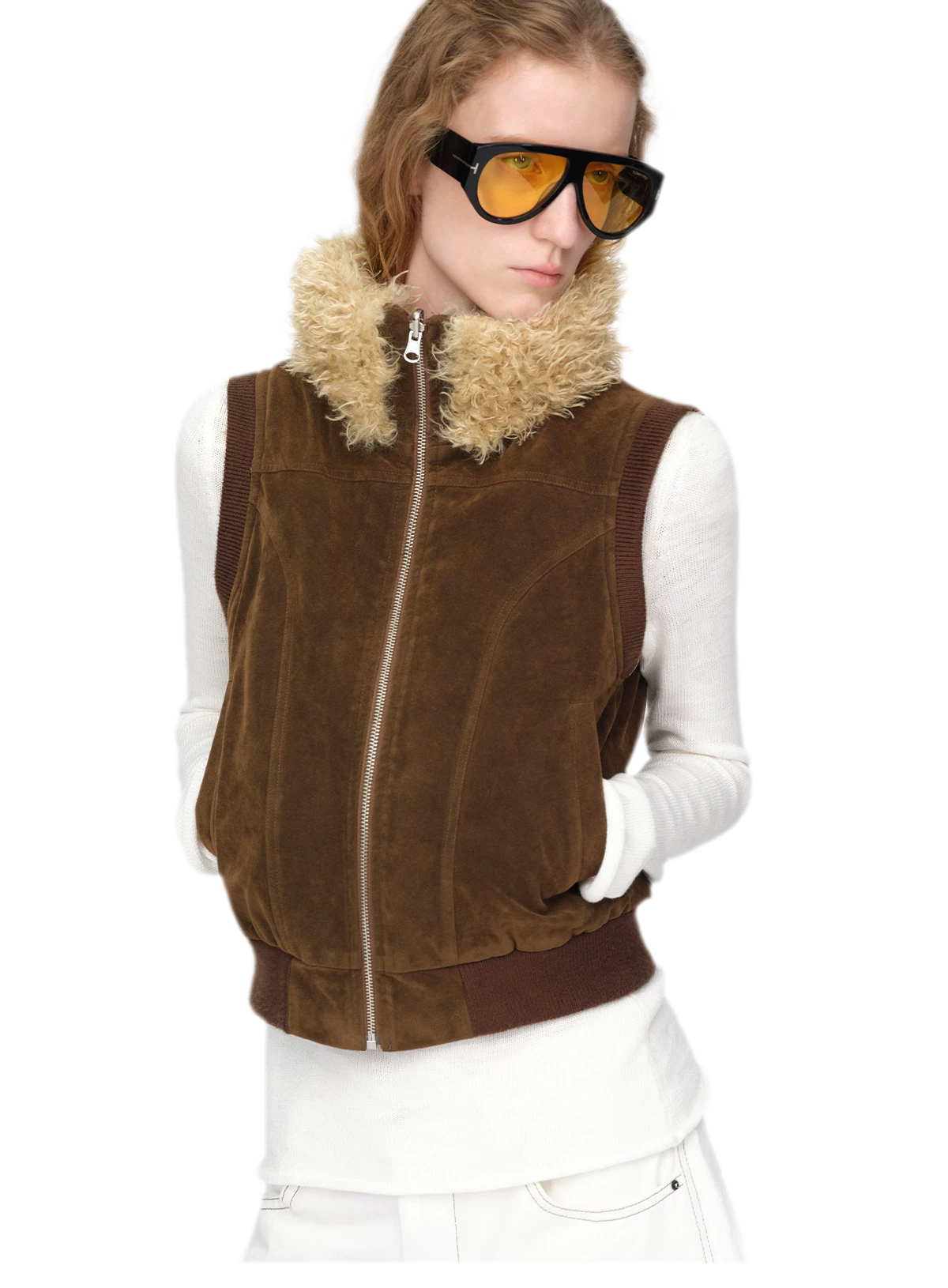 Reversible Teddy Fitted Vest