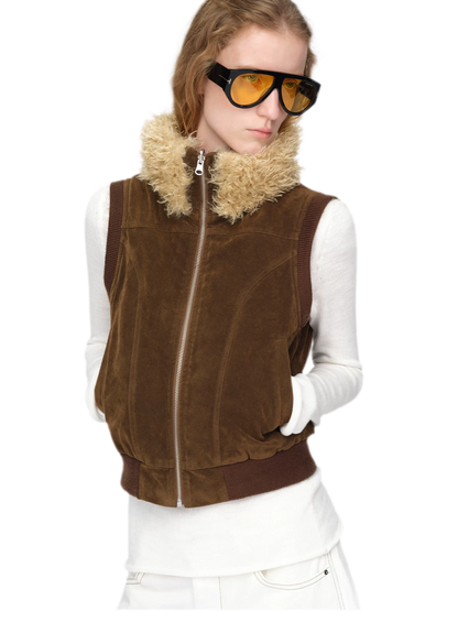 Reversible Teddy Fitted Vest