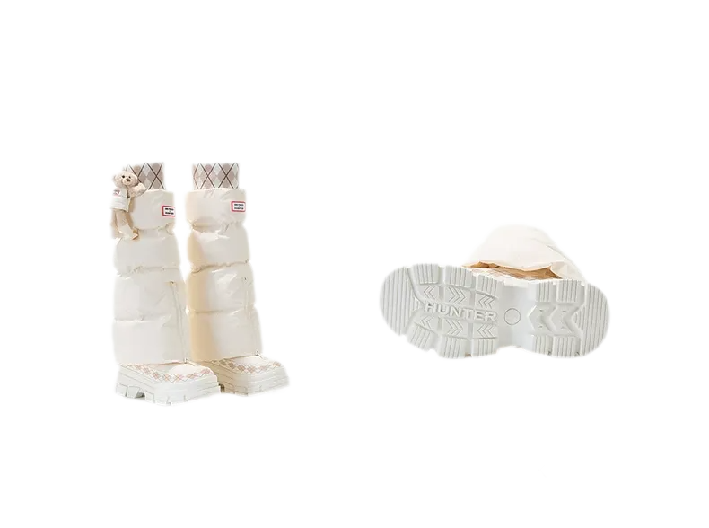 Bốt tuyết phồng buộc dây