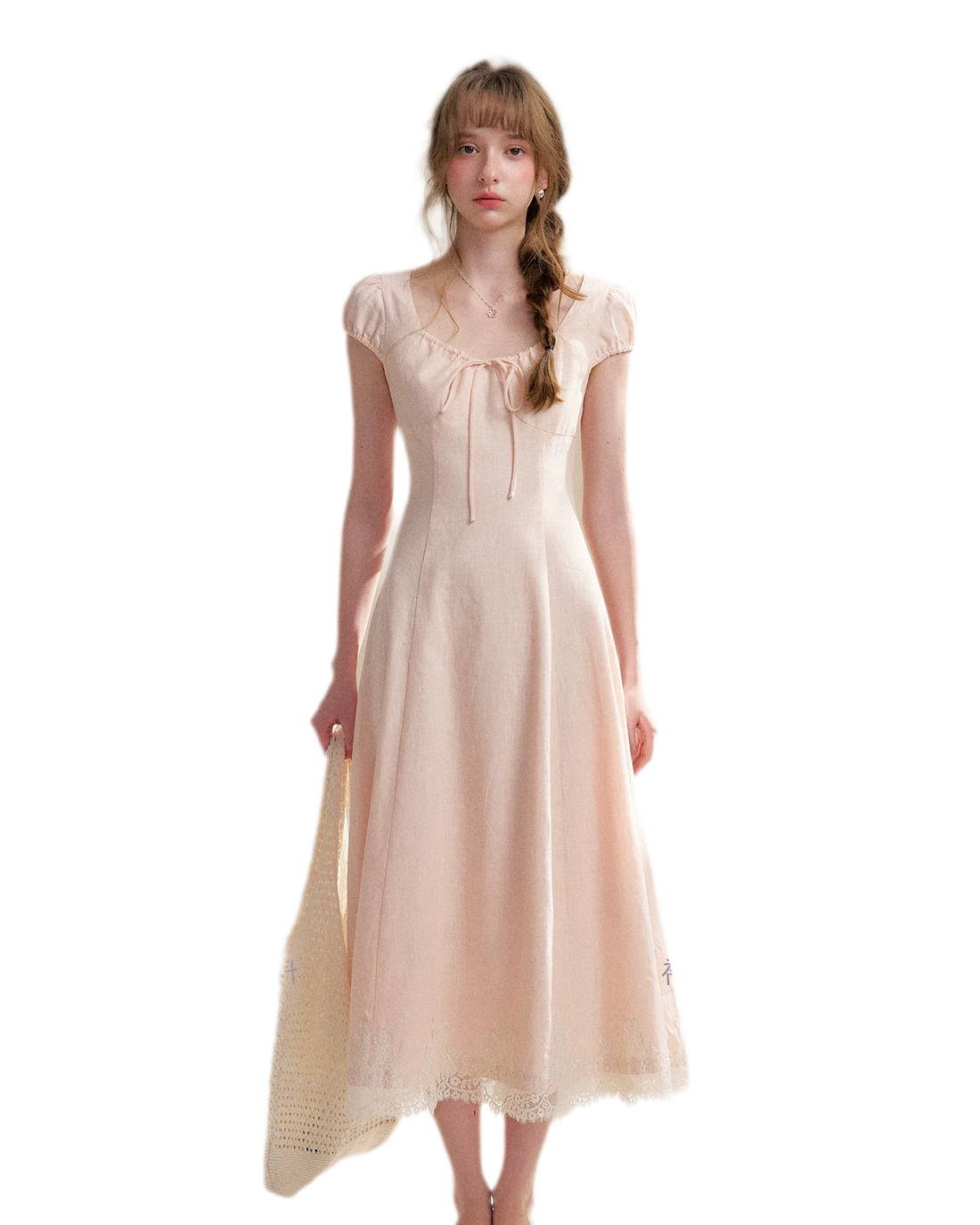 French Lace Long Dress