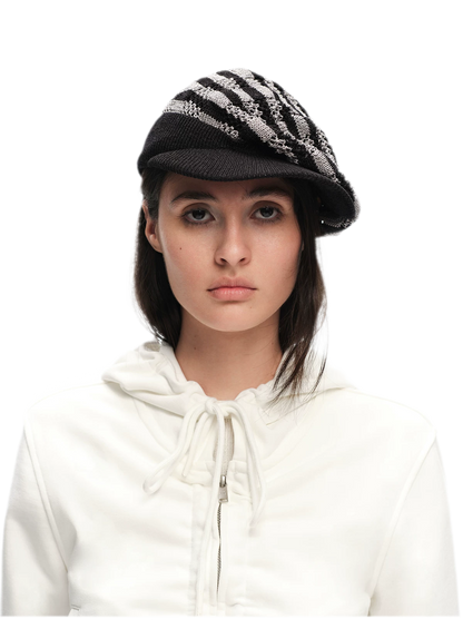 Washi Knit Short Brim Hat