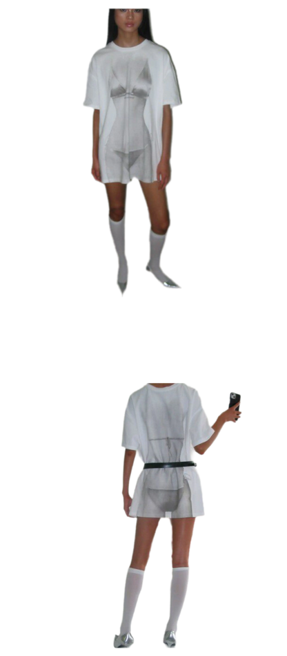 Bikini Illusion Cotton Tee