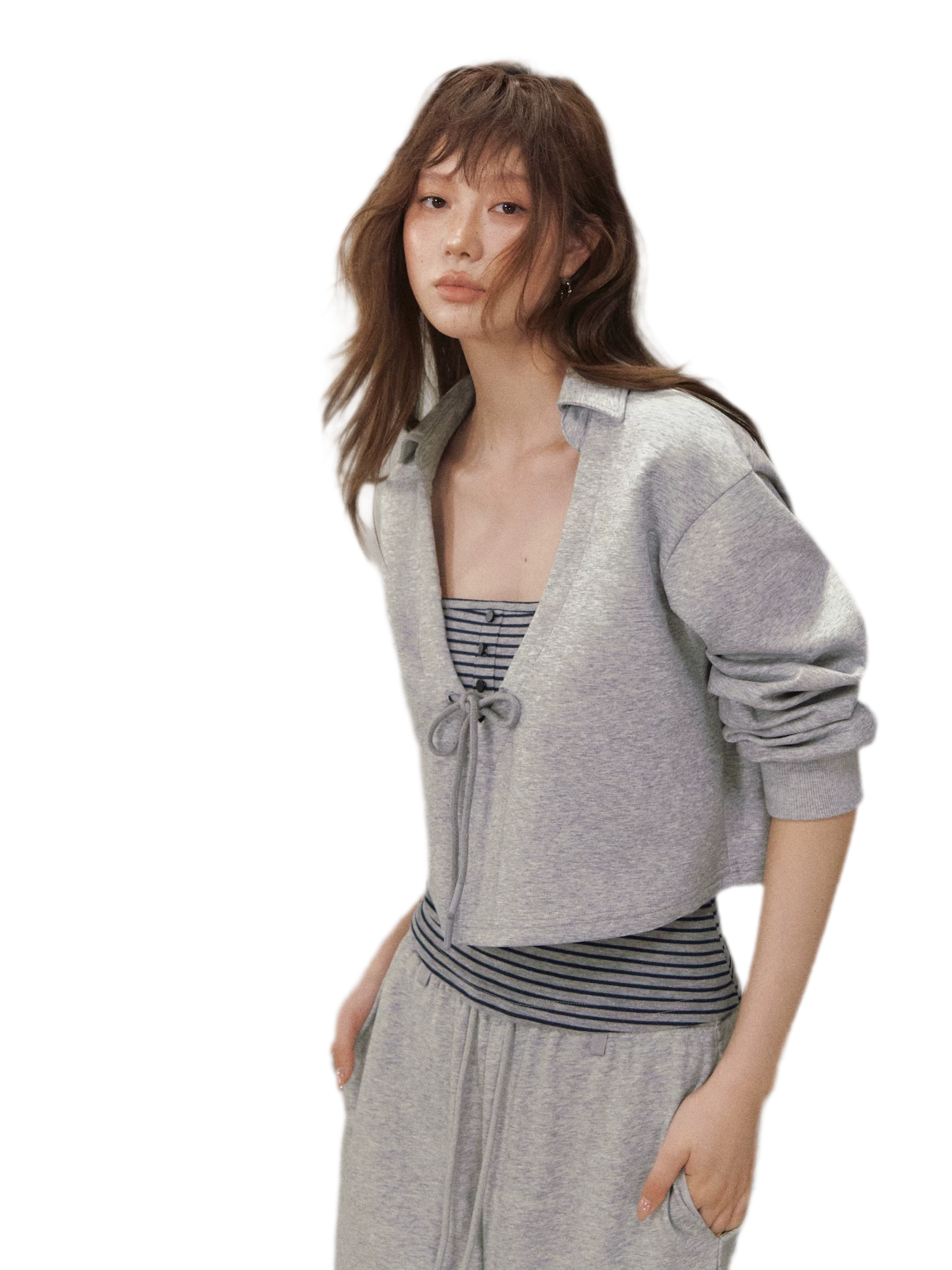 Layered V-Neck Top