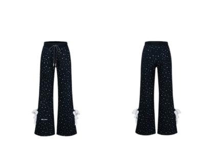 Galaxy Star Micro-Flare Sweatpants