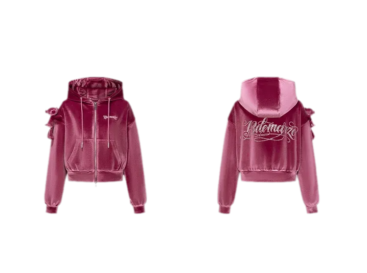 Rhinestone Velvet Jacket