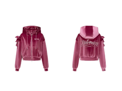 Rhinestone Velvet Jacket