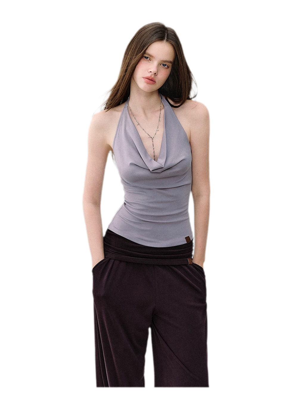 Cowl Neck Modal Tank