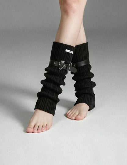 Knit Sock Leg Warmers