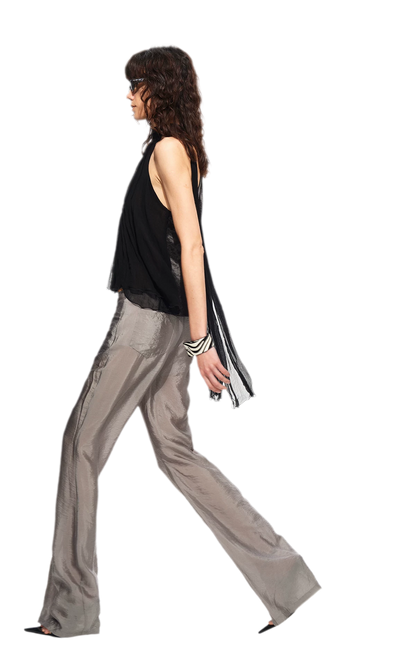 Silky Flared Lounge Pants
