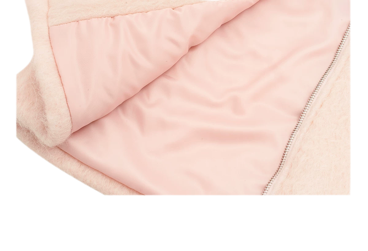 Soft Wool Hooded Jacket