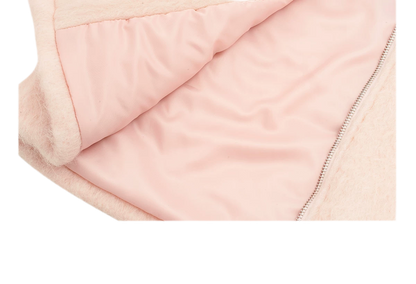 Soft Wool Hooded Jacket