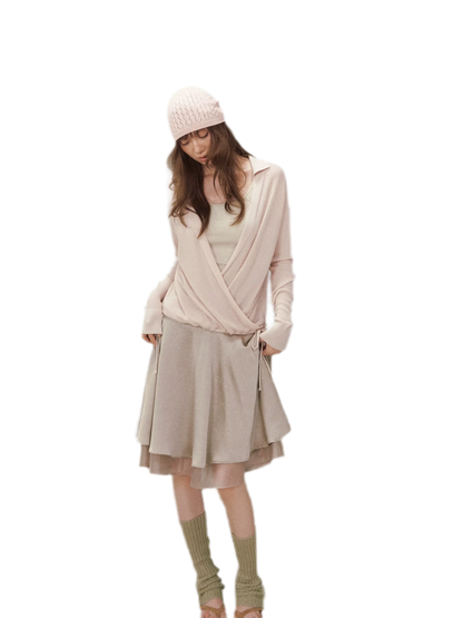 Satin Midi Skirt