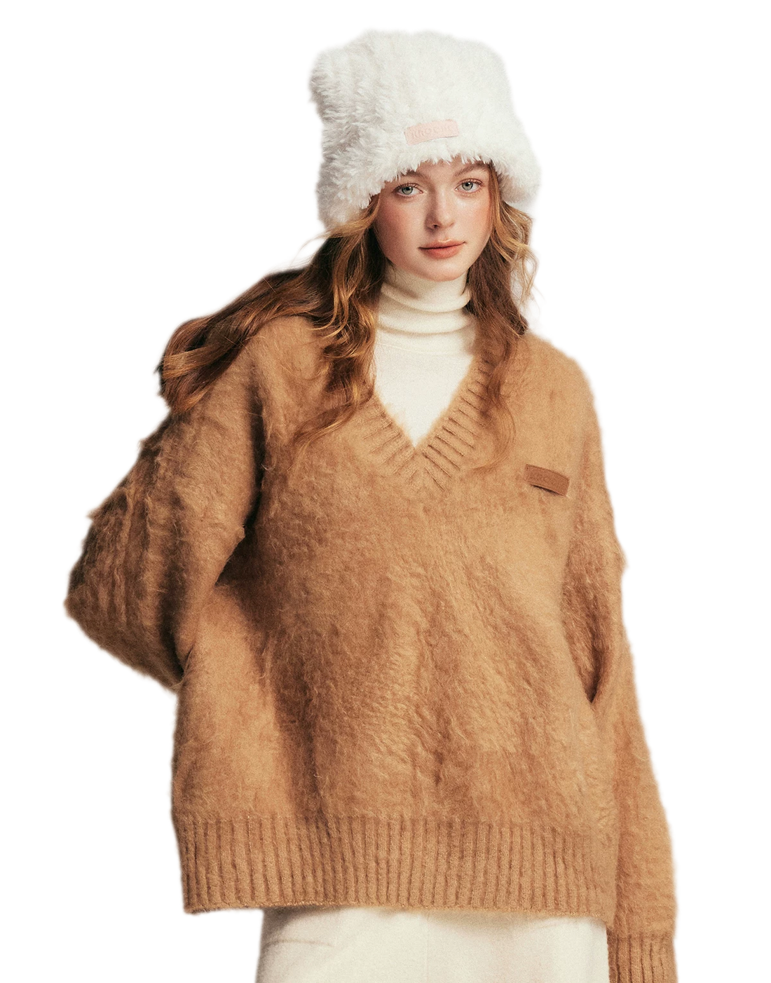 Rabbit Ear Plush Hat