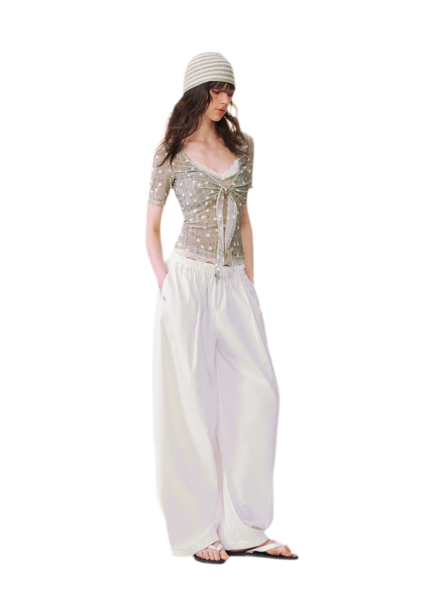 Breathable Relaxed Lantern Pants