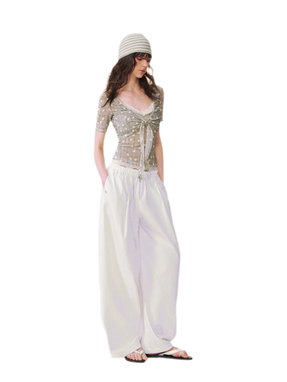 Breathable Relaxed Lantern Pants