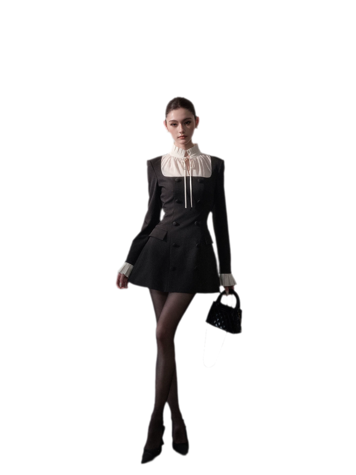 Tailored Hepburn Suit Dress