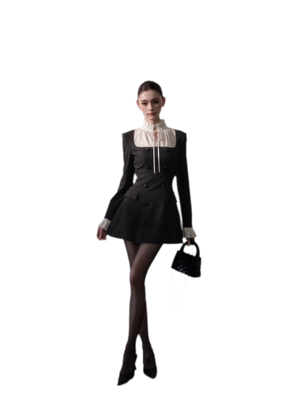 Tailored Hepburn Suit Dress