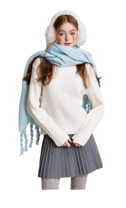 Winter Plush Long Scarf