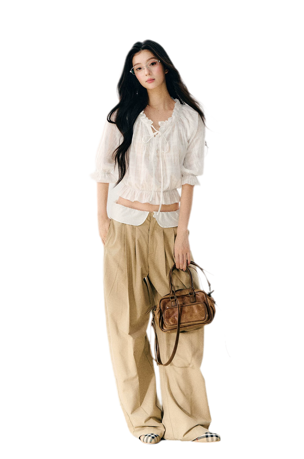 Korean Relaxed Wide Pants