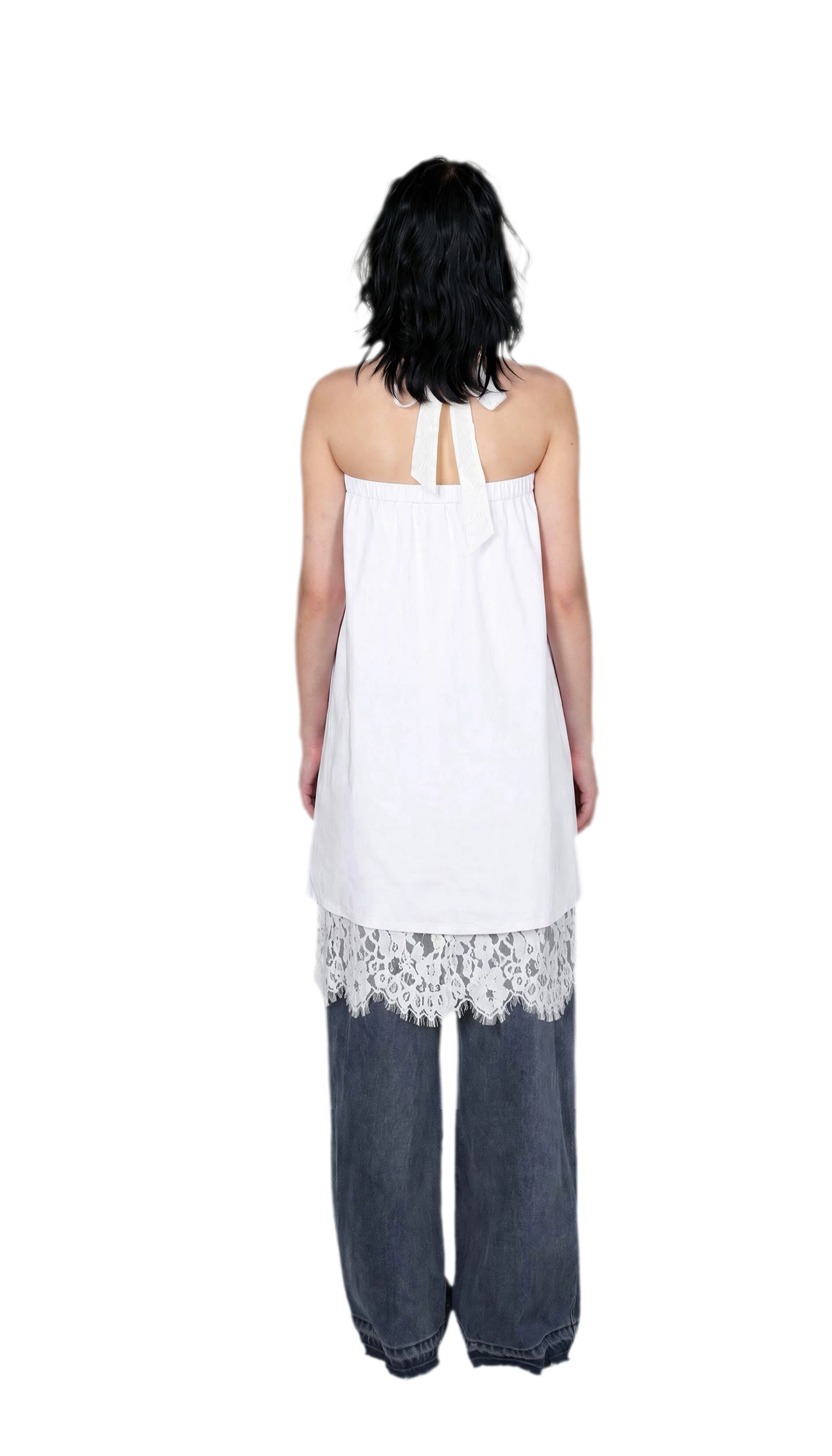 Lace A-Line Skirt